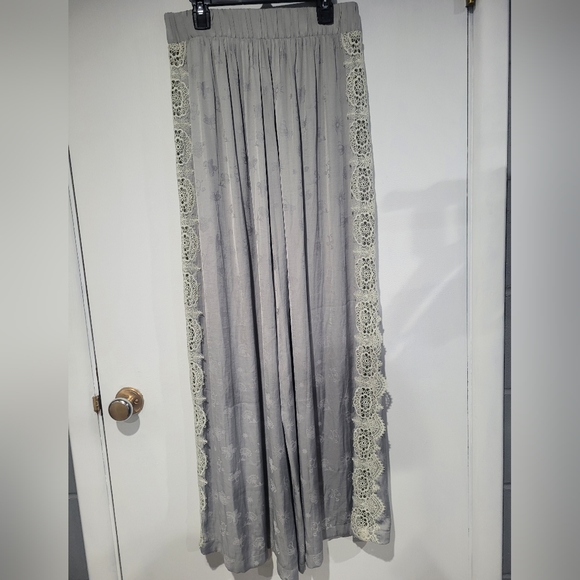 (074) NWOT FP INTIMATELY WHAT'S GOOD LOUNGE PANT - IT BLUE - M - Picture 5 of 9